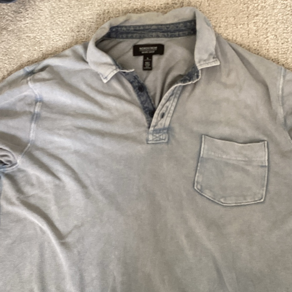 Nordstrom Light Blue Casual Button Down Shirt